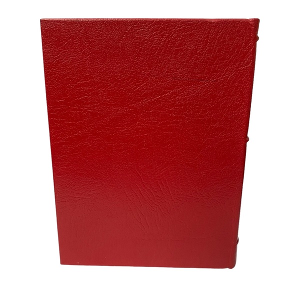 The School for Scandal by Richard Brinsley Sheridan Red Leather Bound Hardcover - Picture 3 of 15